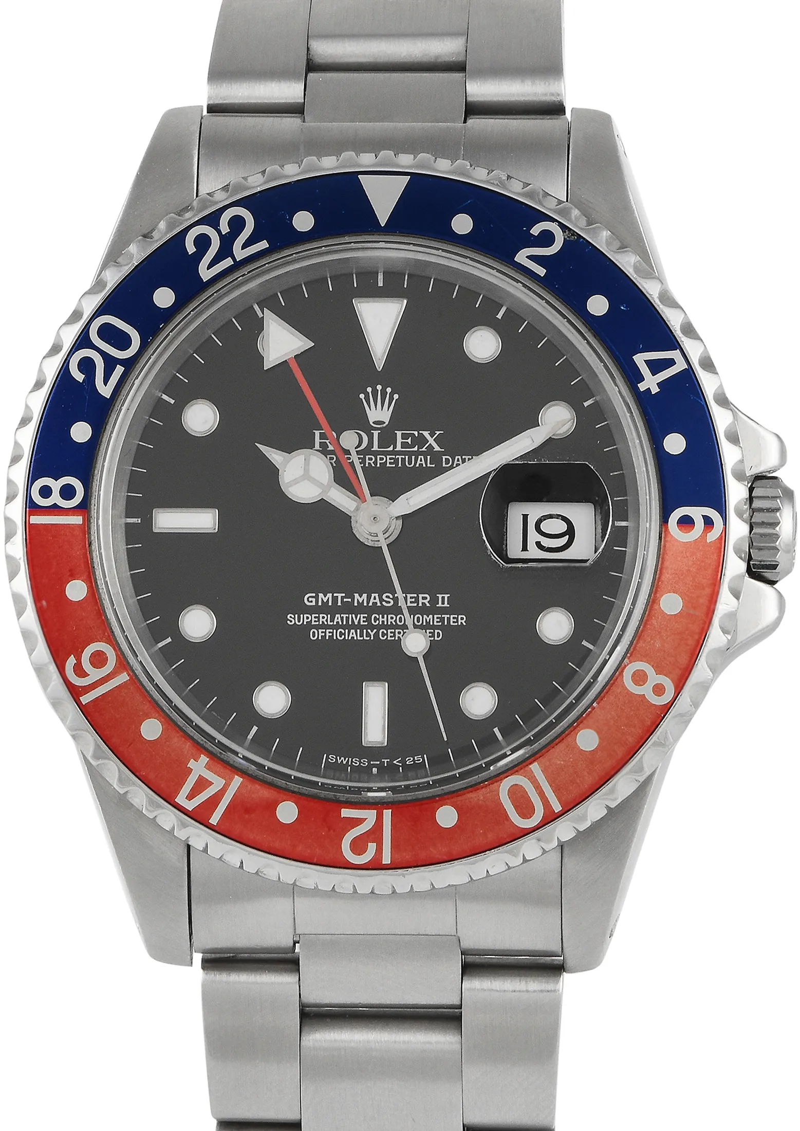 Rolex GMT-Master II 16710 40mm Stainless steel Black