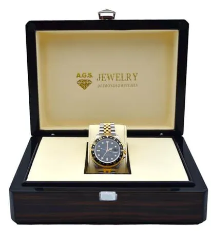 Rolex GMT-Master II 16713 40mm Yellow gold and Stainless steel Black 1