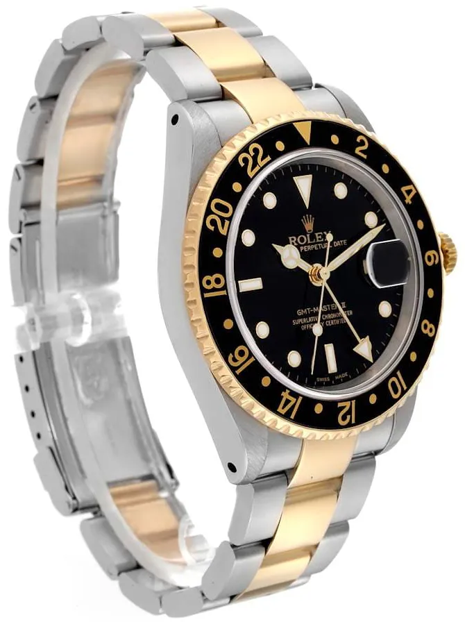 Rolex GMT-Master II 16713 40mm Stainless steel Black 2