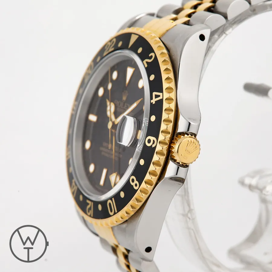 Rolex GMT-Master II 16713 40mm Yellow gold and Stainless steel Black 7