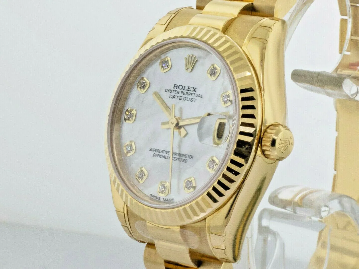 Rolex Lady-Datejust 178278MDP 31mm Yellow gold and 18k yellow gold Mother-of-pearl 2