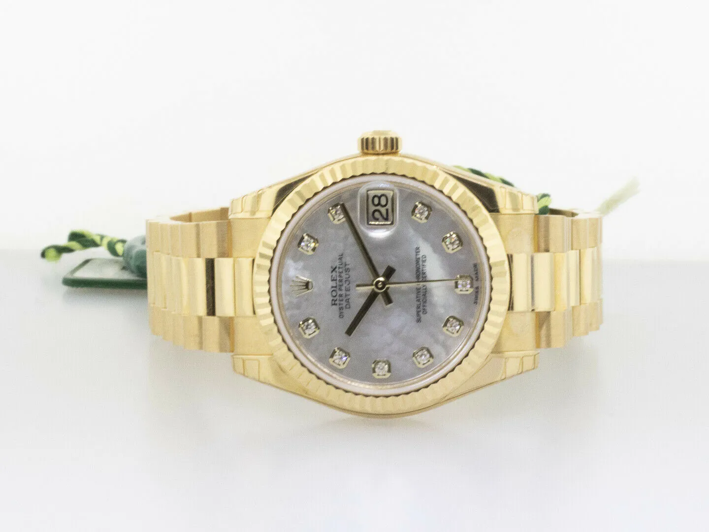 Rolex Lady-Datejust 178278MDP 31mm Yellow gold and 18k yellow gold Mother-of-pearl 6