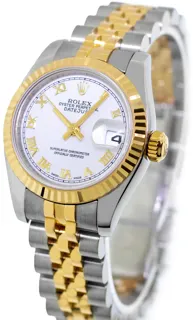 Rolex Lady-Datejust 179173 Stainless steel and 18k yellow gold White