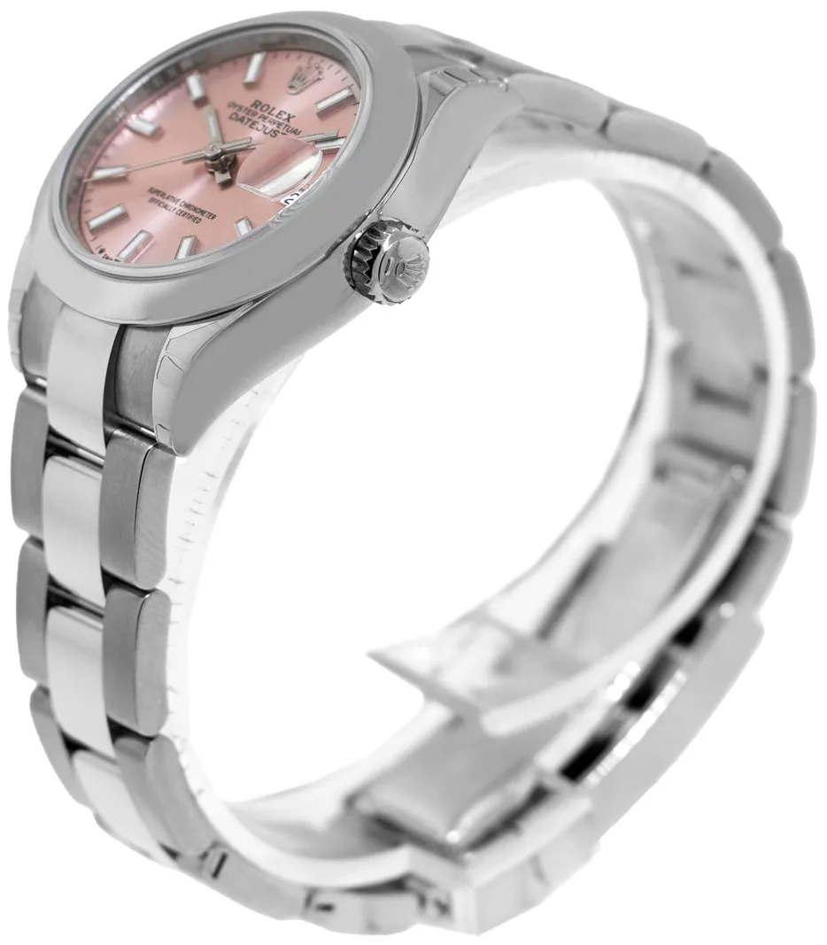 Rolex Lady-Datejust 279160 28mm Stainless steel Pink Index Dial 3