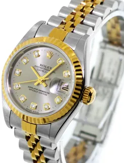 Rolex Lady-Datejust 69173 Stainless steel and 18k yellow gold Dark Rhodium