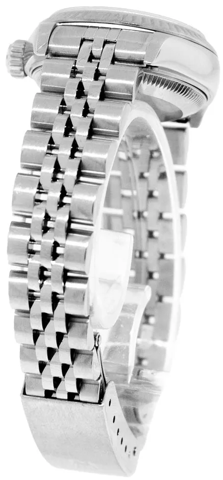 Rolex Lady-Datejust 79174 26mm White gold and Stainless steel and 18k white gold Blue 4