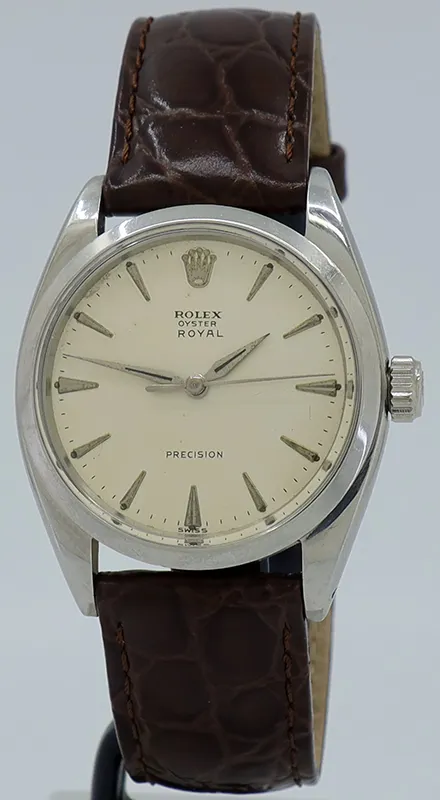 Rolex Oyster 6246 34mm Stainless steel Ivory