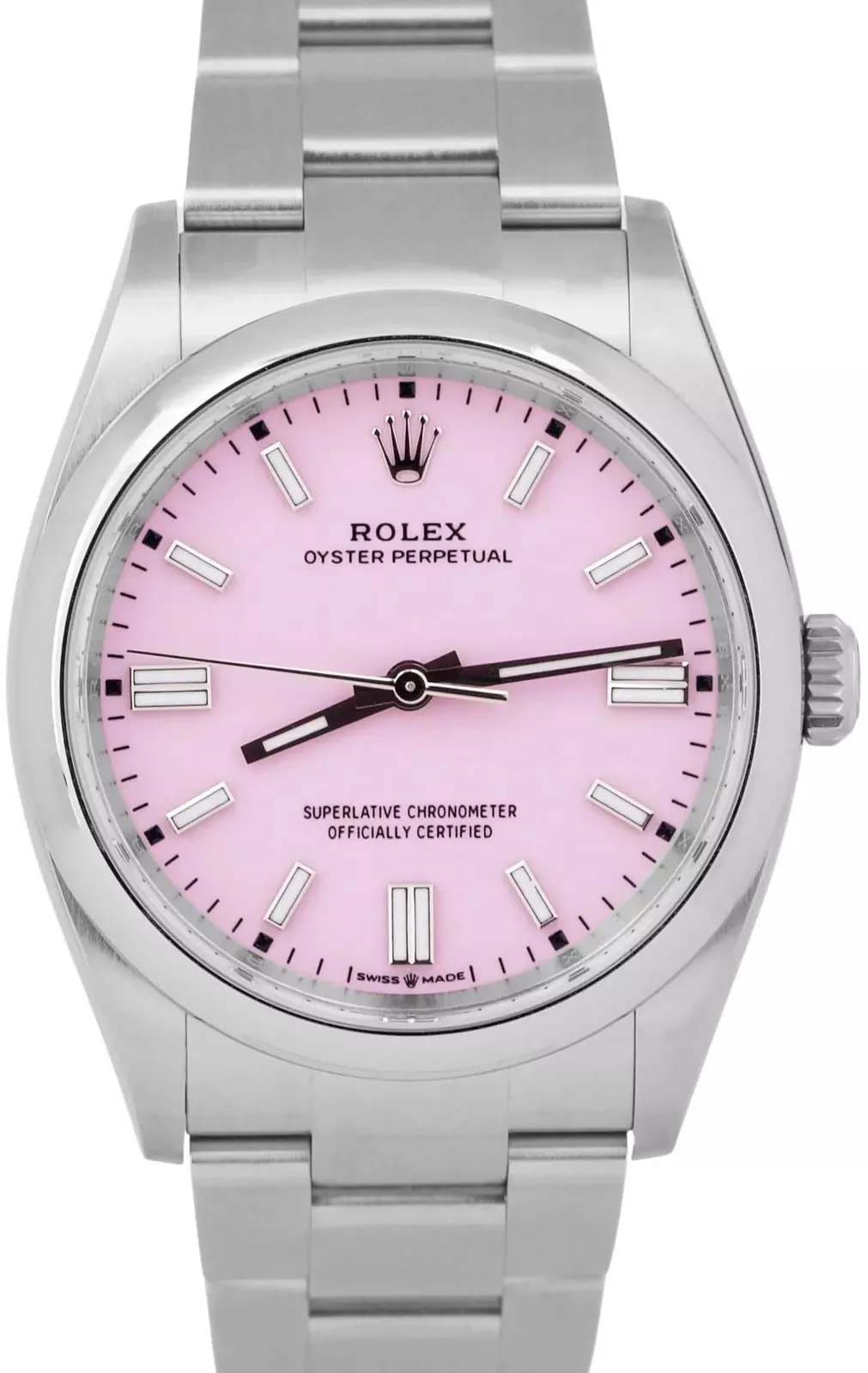 Rolex Oyster Perpetual 126000-0008 36mm Oystersteel Pink