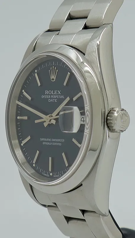 Rolex Oyster Perpetual Date 15200 34mm Stainless steel Blue 1