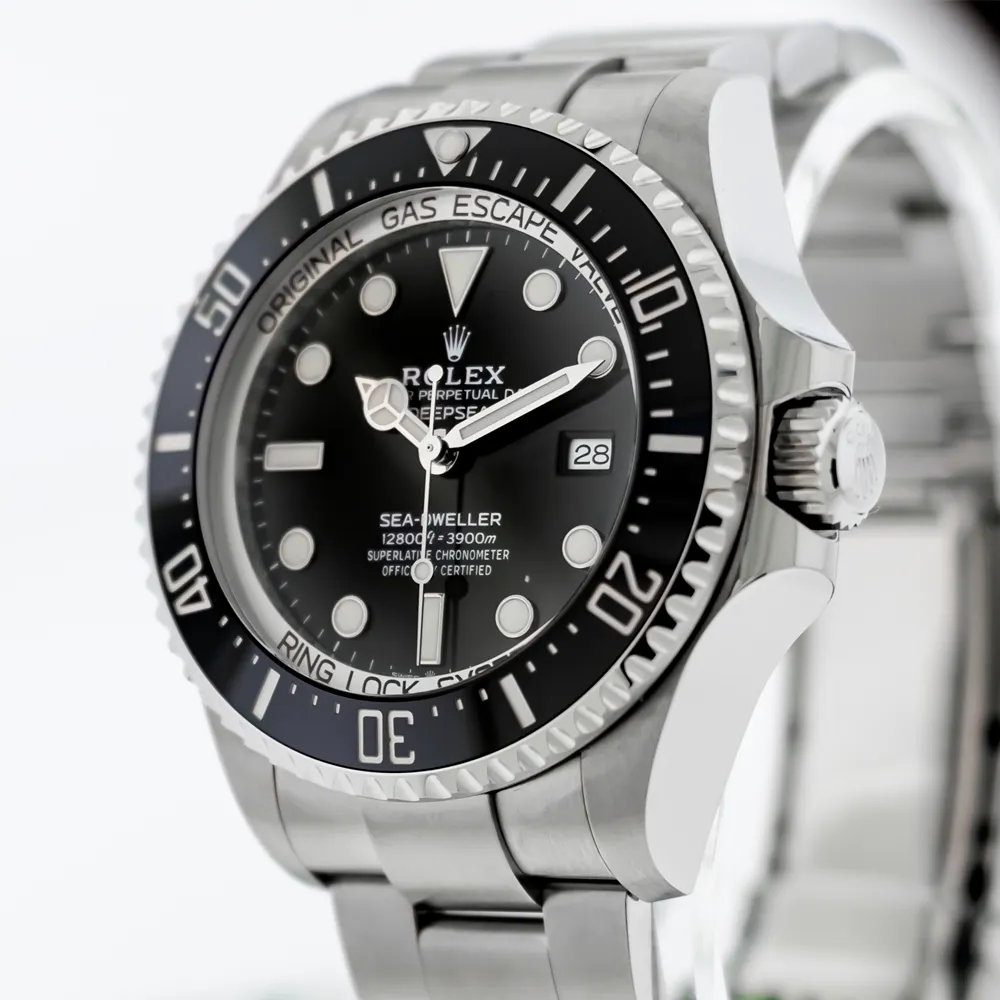 Rolex Sea-Dweller Deepsea 126660 44mm Stainless steel Black Index