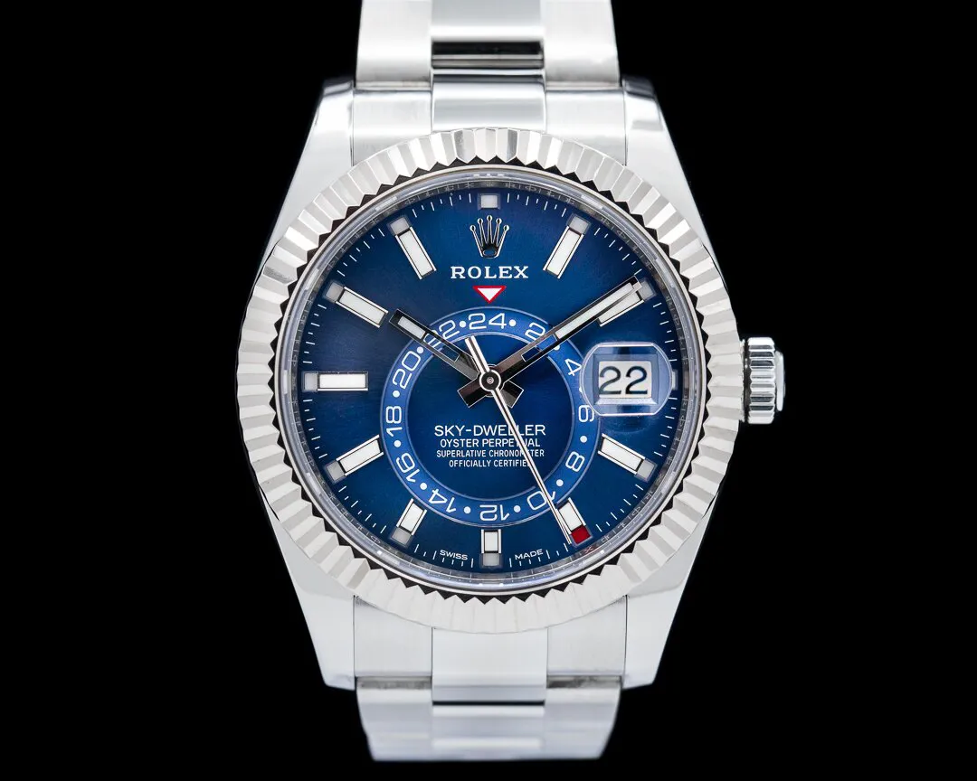 Rolex Sky-Dweller 326934 42mm Stainless steel Blue