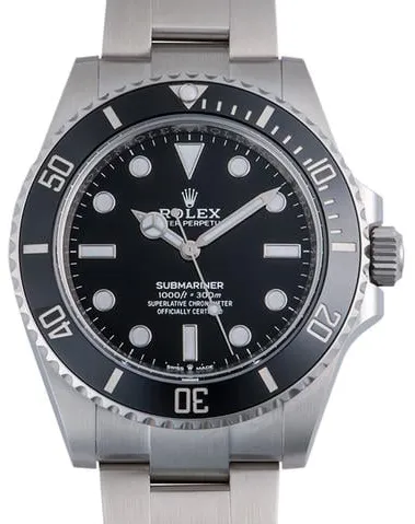 Rolex Submariner 124060 41mm Stainless steel Black