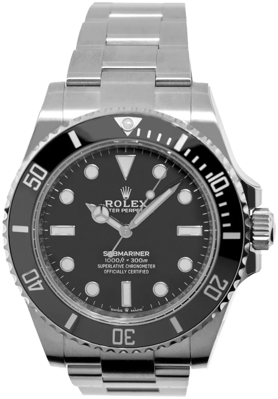 Rolex Submariner 124060 41mm Stainless steel Black 2