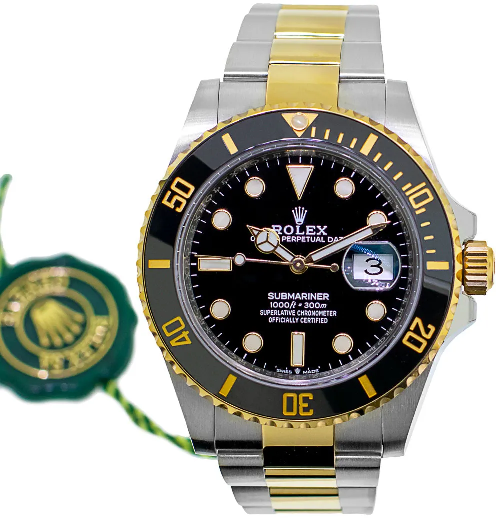 Rolex Submariner 126613LN 41mm Yellow gold and Stainless steel and 18k yellow gold Black Index Dial 2