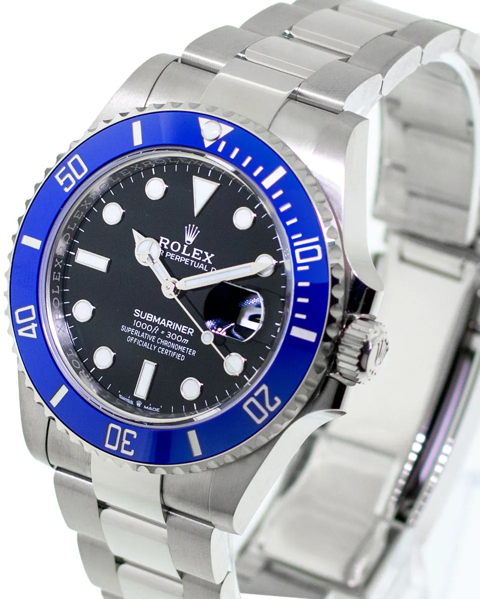 Rolex Submariner 126619 41mm White gold and 18k white gold Black Index Dial