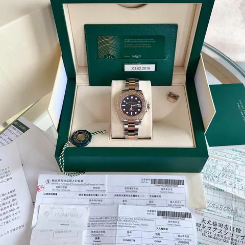 Rolex Yacht-Master 37 268621 37mm Yellow gold and Stainless steel Black 7