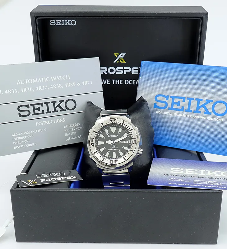 Seiko Prospex SRP637K1 47.5mm Stainless steel Black 6