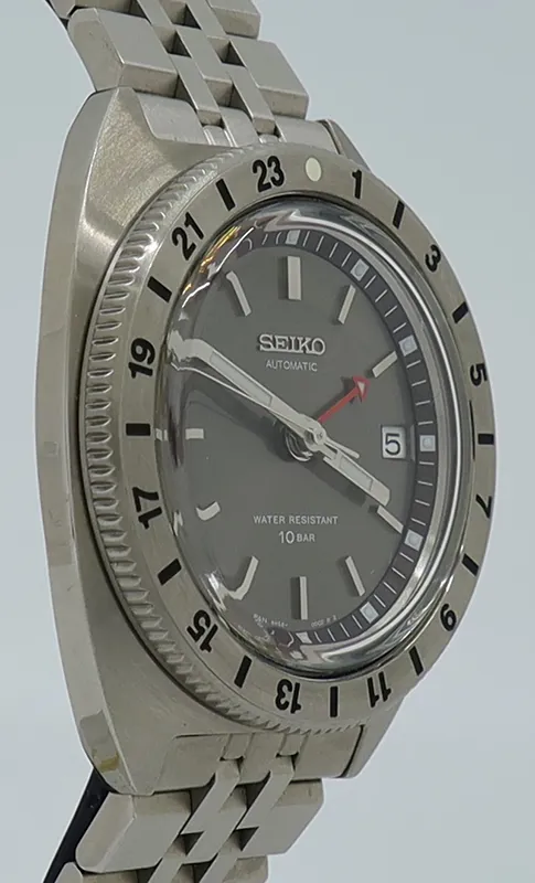 Seiko Limited Edition Prospex Land GMT SPB411 38.5mm Stainless steel Gray 2