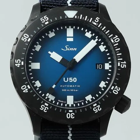 Sinn U50 U50.S.BS 41mm Stainless steel Blue