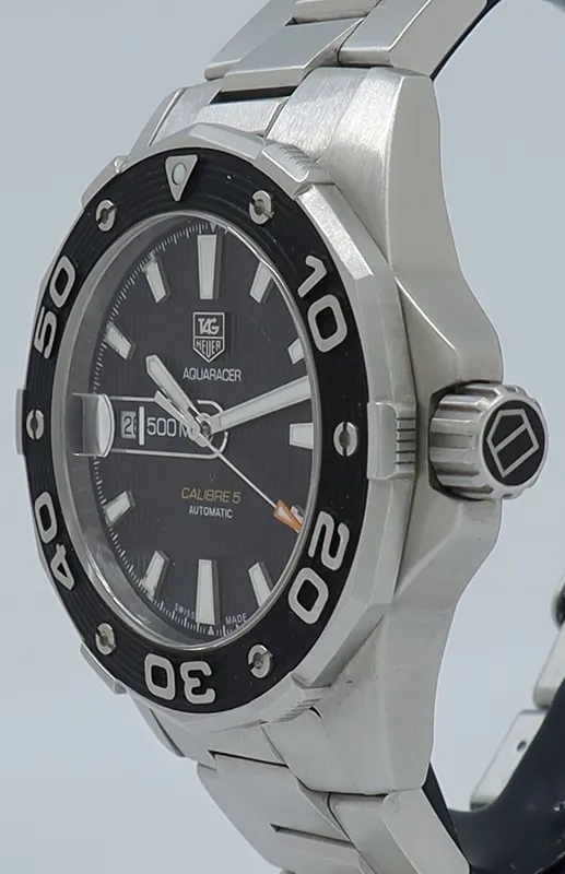 TAG Heuer Aquaracer 500M WAJ2110 43mm Stainless steel Black 1