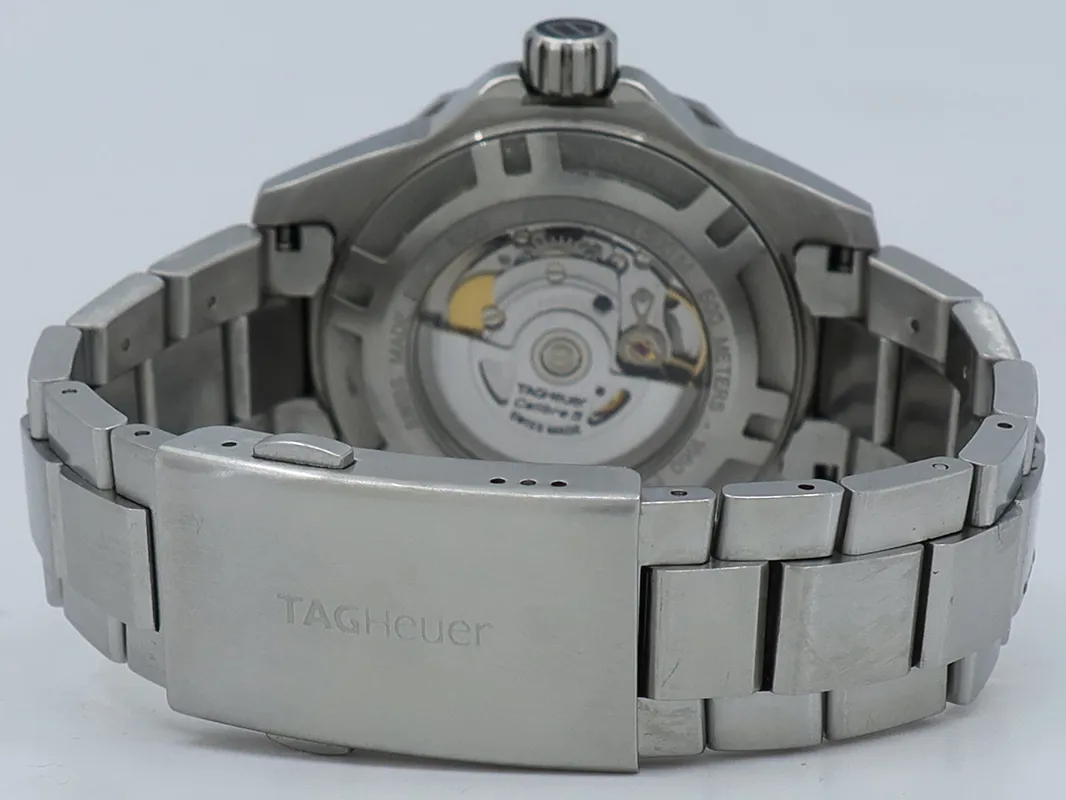 TAG Heuer Aquaracer 500M WAJ2110 43mm Stainless steel Black 4