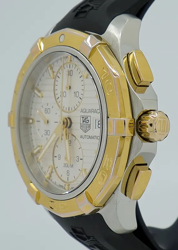 TAG Heuer Aquaracer CAP2120 43mm Yellow gold and Stainless steel Silver 1