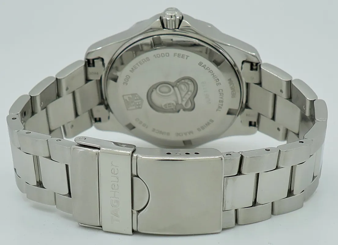 TAG Heuer Aquaracer WAF1118 37mm Stainless steel Silver 4