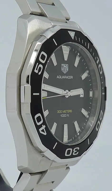 TAG Heuer Aquaracer WAY101A 43mm Stainless steel Black 2