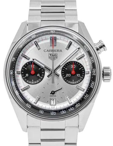 TAG Heuer Carrera CBS2216.BA0041 39mm Stainless steel White 1