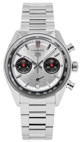 TAG Heuer Carrera CBS2216.BA0041 39mm Stainless steel White 2