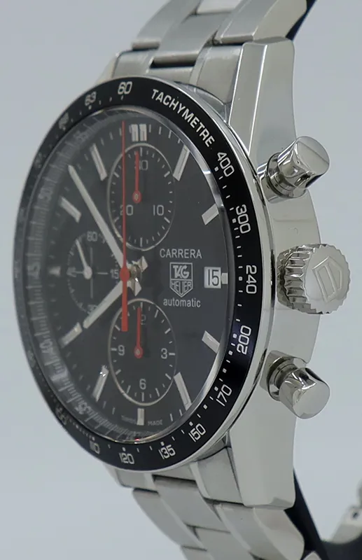 TAG Heuer Carrera CV2014 41mm Stainless steel Black 1