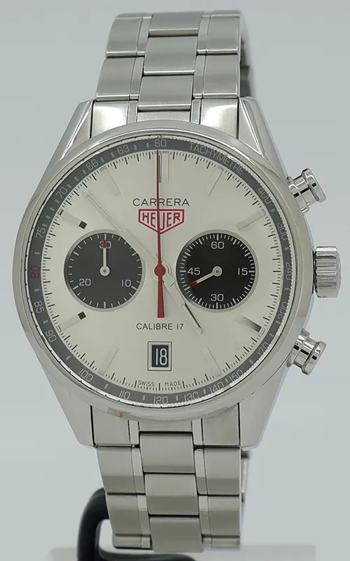 TAG Heuer Carrera CV2119 41mm Stainless steel Silver