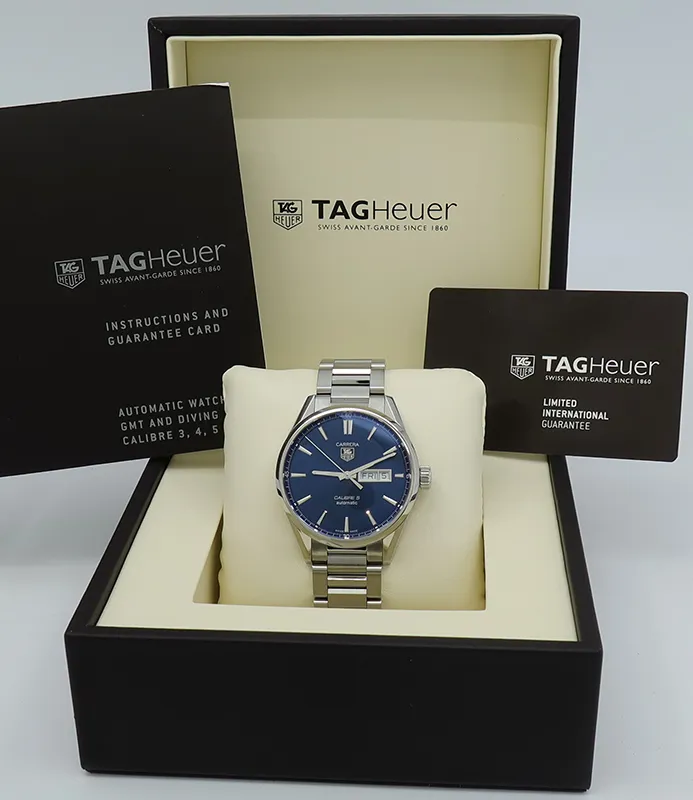 TAG Heuer Carrera WAR201E 41mm Stainless steel Blue 6