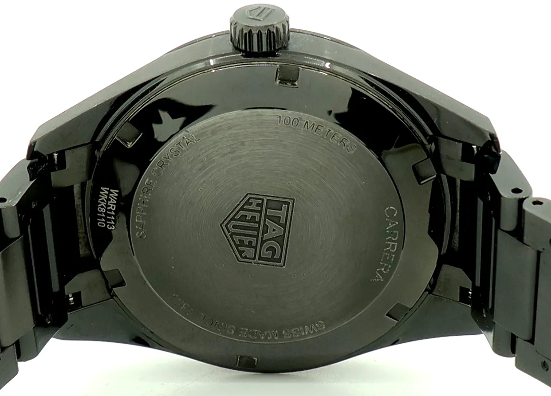 TAG Heuer Carrera ref.WAR1113 39mm Stainless steel and Black PVD Gray 5