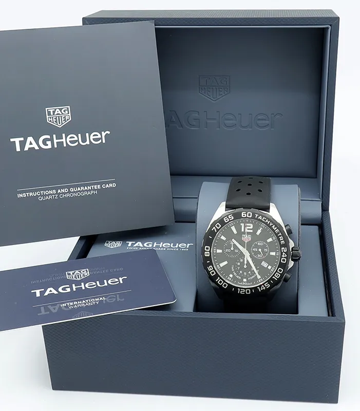 TAG Heuer Formula 1 CAZ1010 43mm Stainless steel Black 6