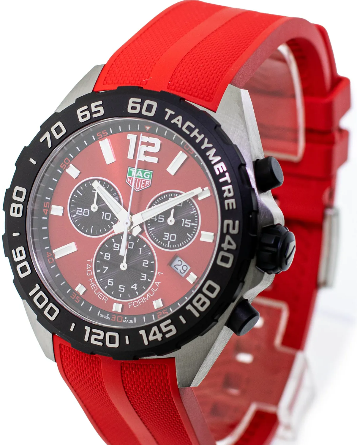 TAG Heuer Formula 1 CAZ101AN.FT8055 43mm Stainless steel Red