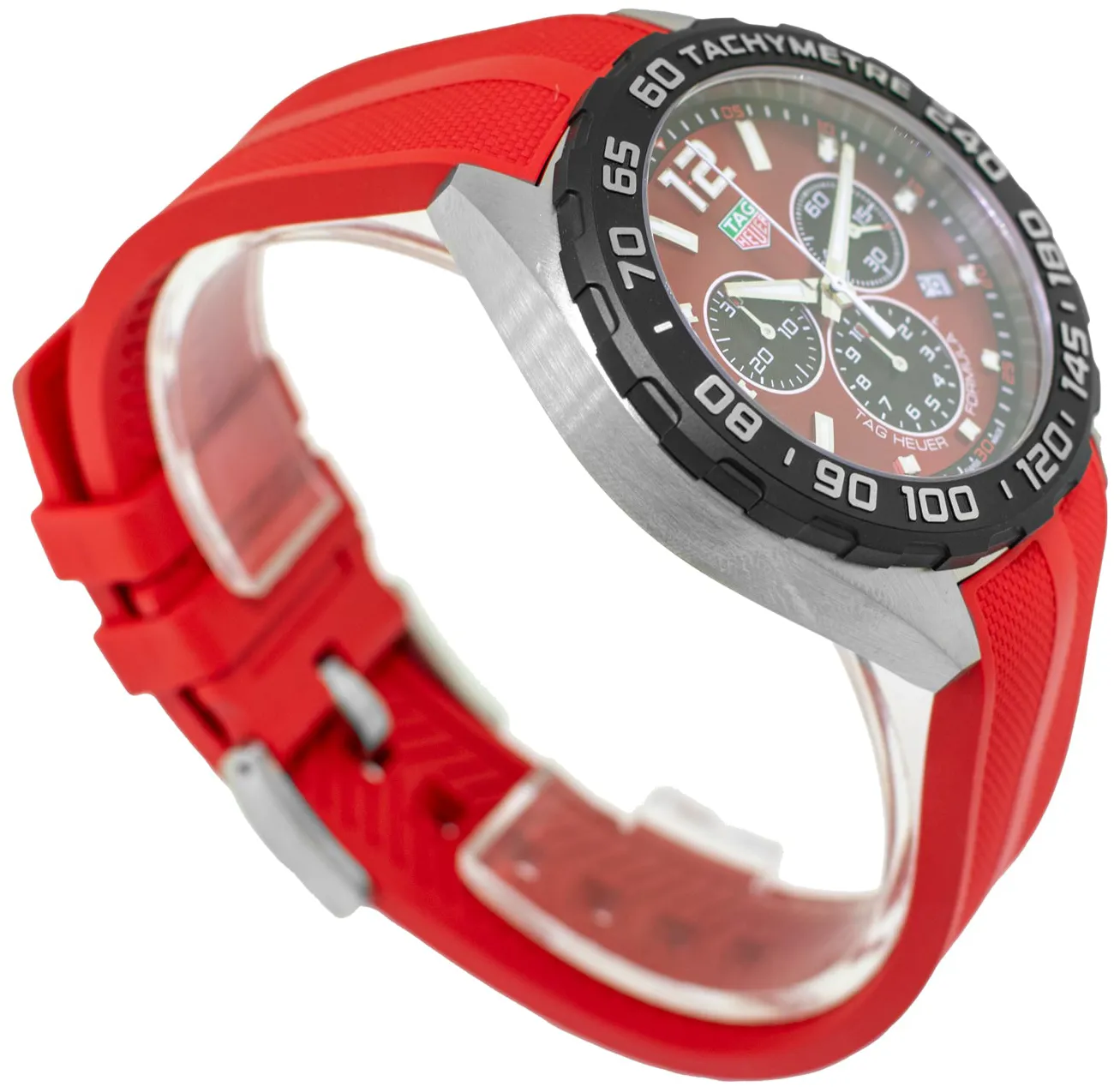 TAG Heuer Formula 1 CAZ101AN.FT8055 43mm Stainless steel Red 5