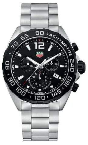 TAG Heuer Formula 1 Quartz CAZ1010.BA0842 43mm Stainless steel Black