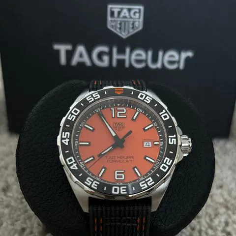 TAG Heuer Formula 1 Quartz WAZ101A.FC8305 43mm Stainless steel Orange