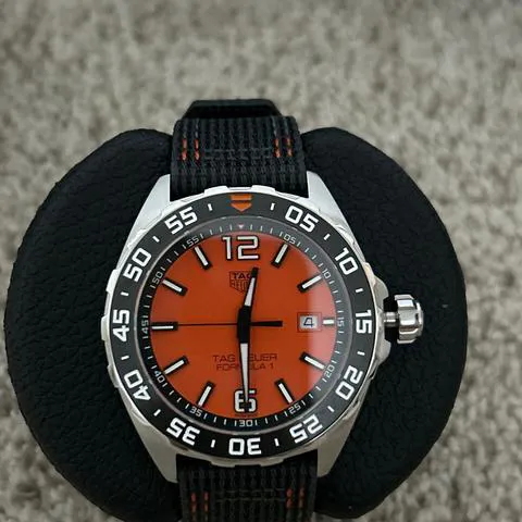 TAG Heuer Formula 1 Quartz WAZ101A.FC8305 43mm Stainless steel Orange 10