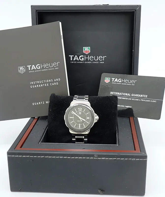 TAG Heuer Formula 1 WAH1210 37mm Ceramic and Stainless steel Black 6