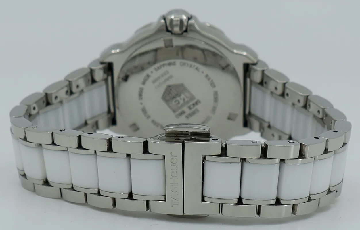 TAG Heuer Formula 1 WAH1211 37mm Ceramic and Stainless steel White 4