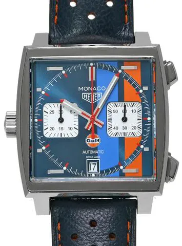 TAG Heuer Monaco CAW211R.FC6401 39mm Stainless steel Blue