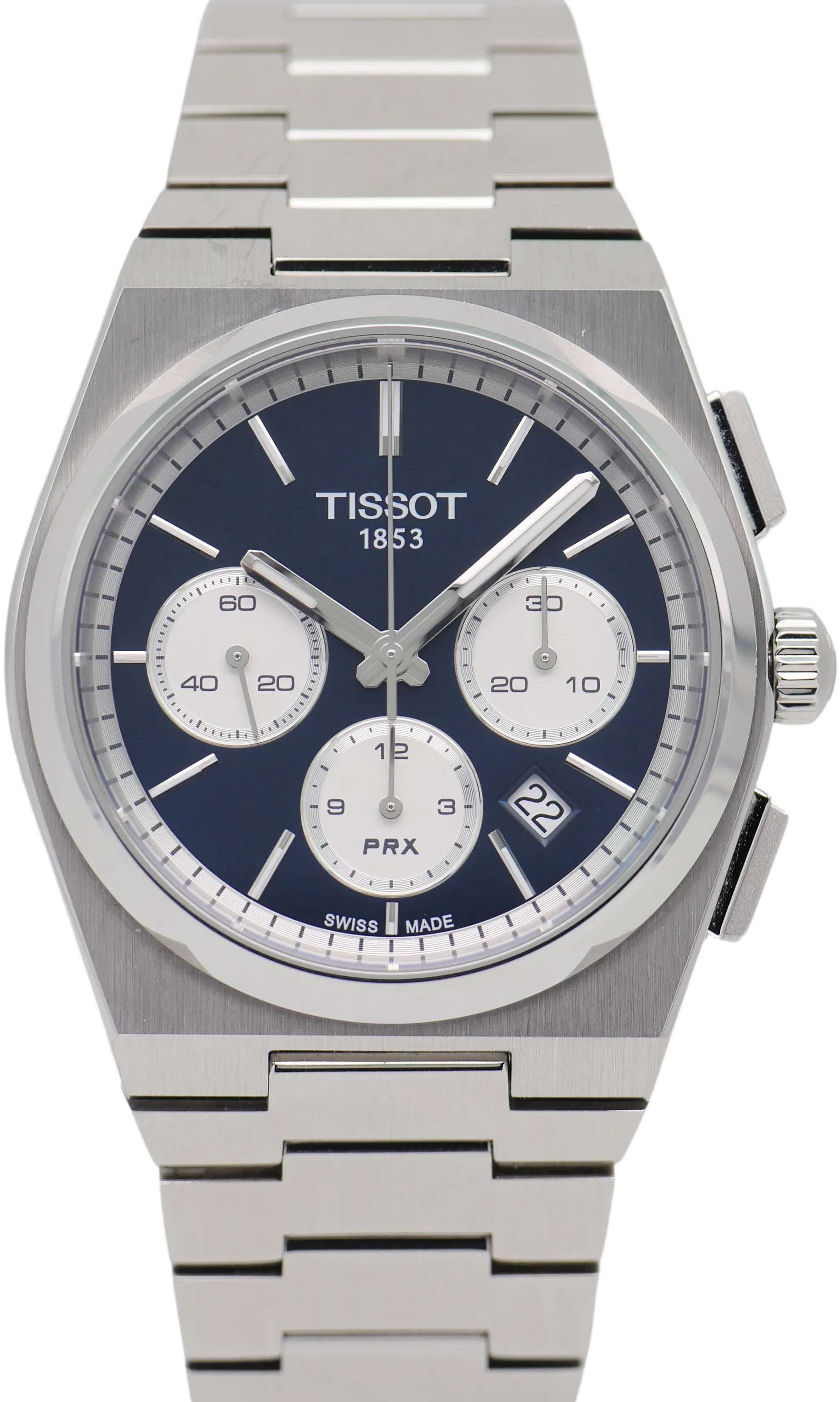 Tissot PRX T137.427.11.041.00 Stainless steel Blue