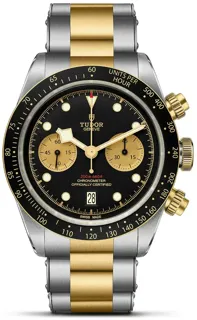 Tudor Black Bay Chrono S&G M79363N-0001 40mm Yellow gold and Stainless steel Black