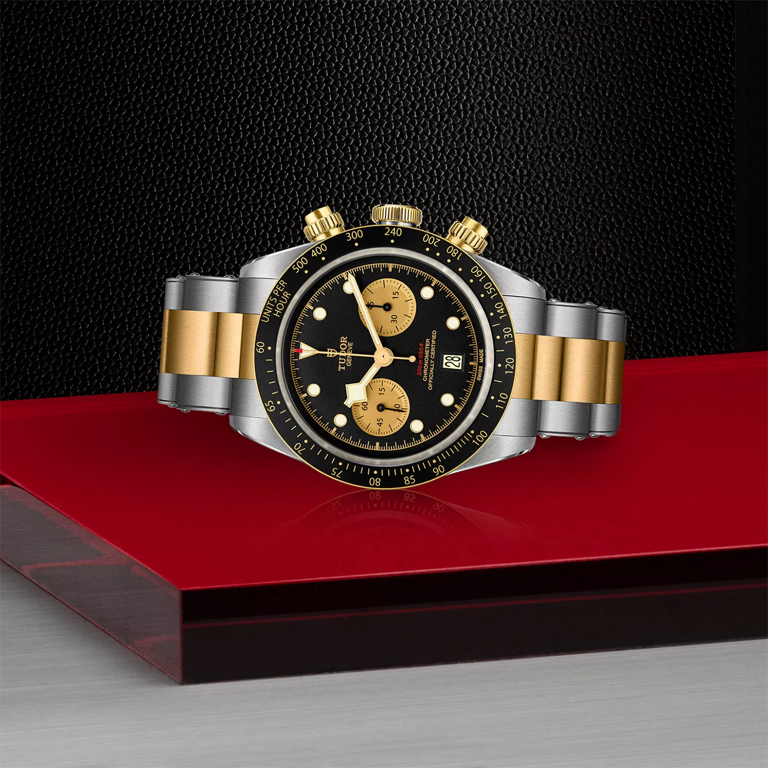 Tudor Black Bay Chrono S&G M79363N-0001 40mm Yellow gold and Stainless steel Black 1