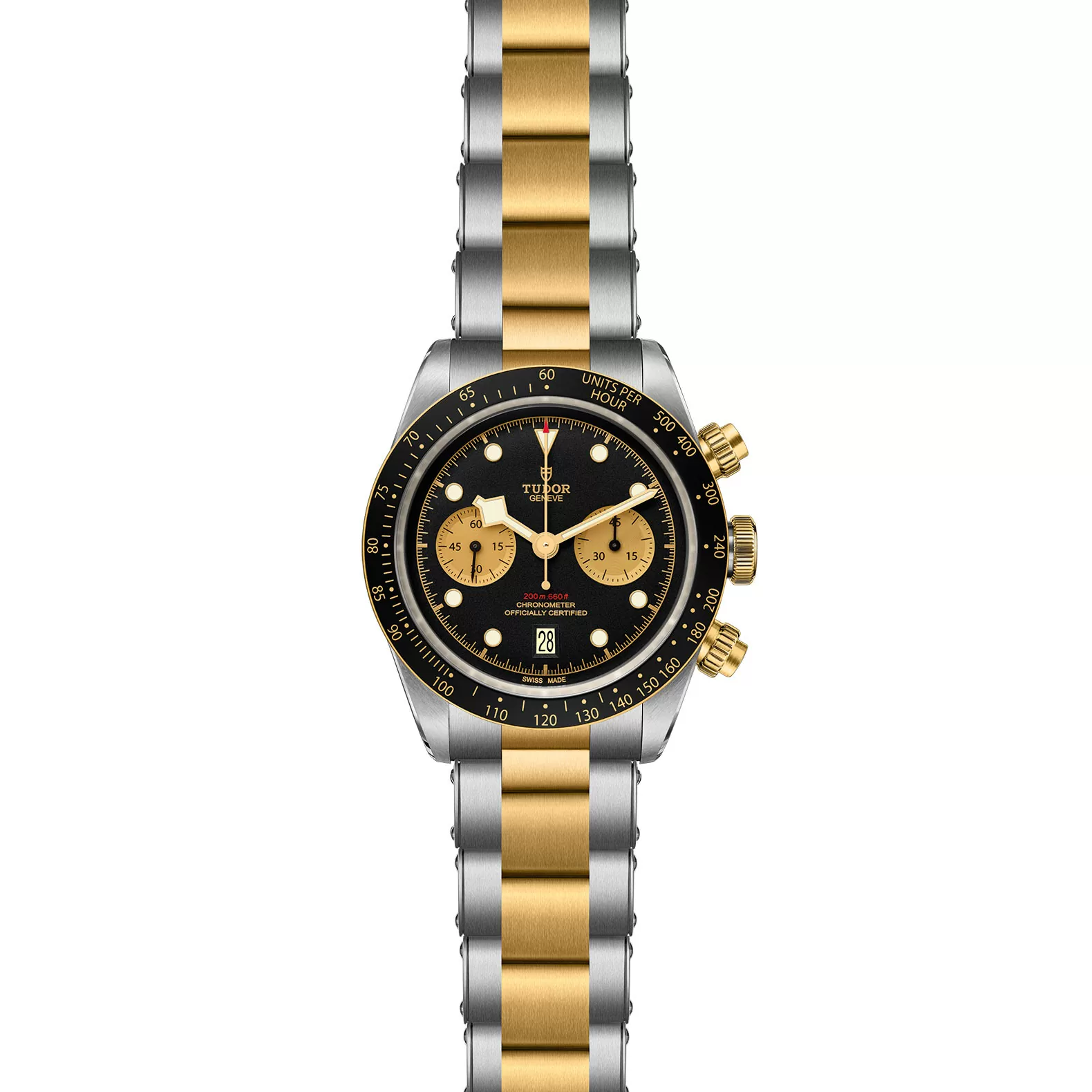 Tudor Black Bay Chrono S&G M79363N-0001 40mm Yellow gold and Stainless steel Black 2