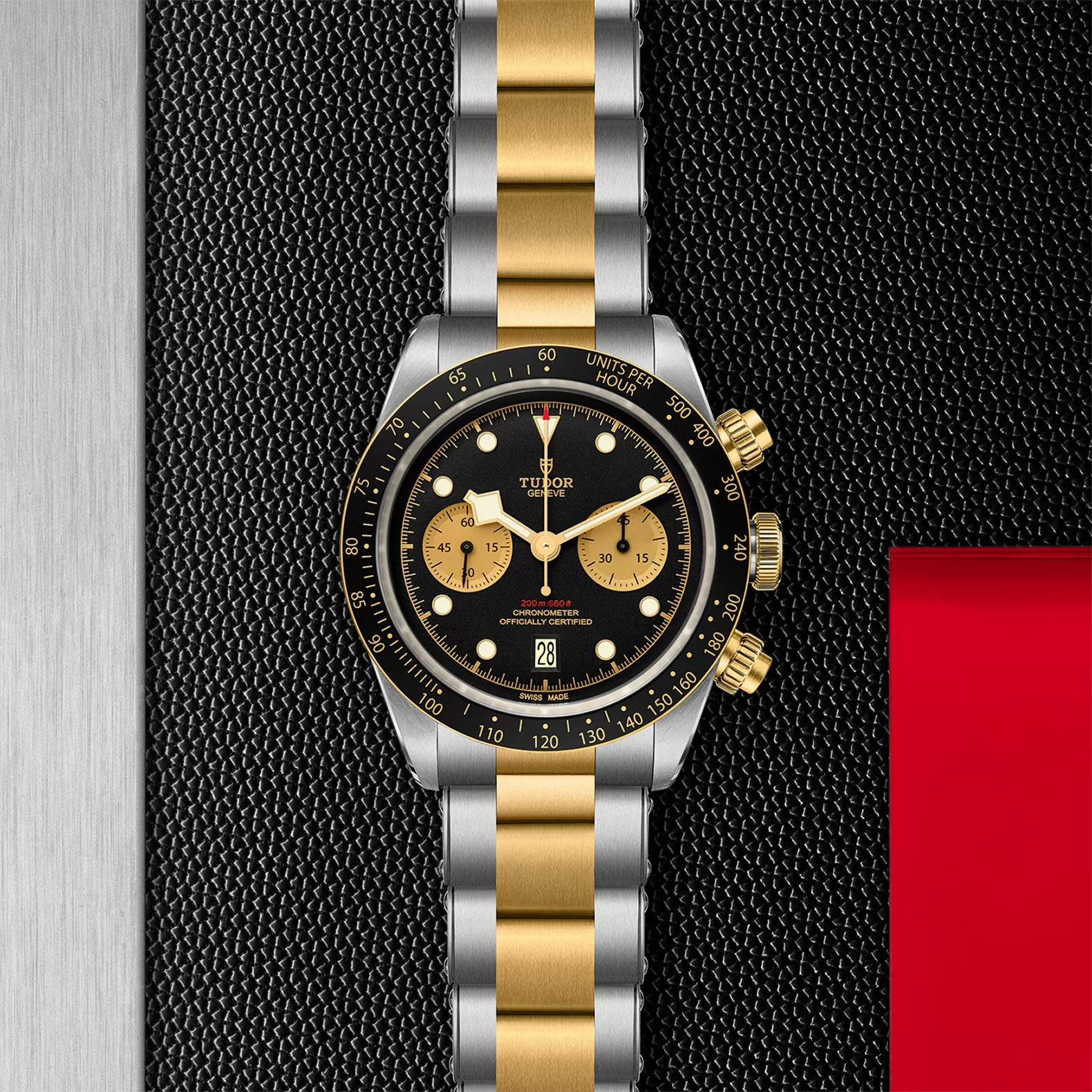 Tudor Black Bay Chrono S&G M79363N-0001 40mm Yellow gold and Stainless steel Black 3