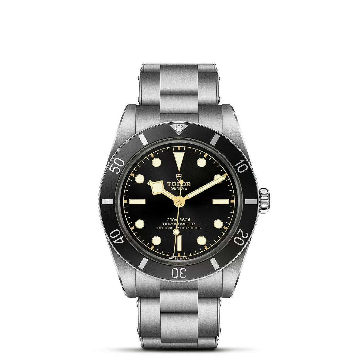 Tudor Black Bay M79000N-0001 35mm Stainless steel Black