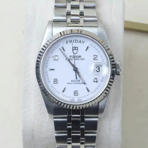 Tudor Prince Date 76214 36mm Stainless steel Silver